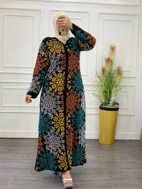 Colorful Abaya